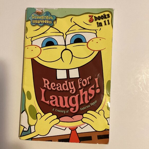 A Bundle of SpongeBob SquarePants Paperback Books + CD Collectable - Picture 10 of 16